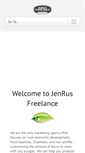 Mobile Screenshot of jenrusfreelance.com